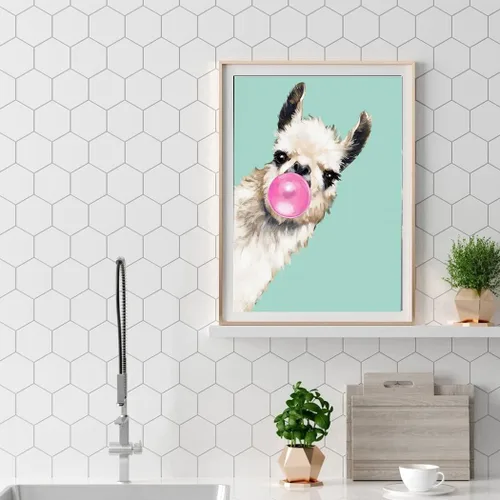 Miniatura 5 de Peeua Kits de pintura de diamantes 5D para adultos y niños, arte de diamantes de alpaca, arte de bricolaje, bordado de punto de cruz, manualidades