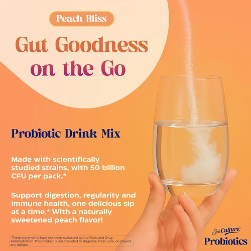 Miniatura 3 de Enzymedica SubCulture - Mezcla de bebidas probióticas en polvo para mujeres y hombres, probióticos para apoyo a la salud digestiva e intestinal, 50