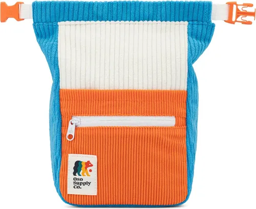 Miniatura 7 de Oso Supply Co - Cubo boulder de pana retro, bolsa de tiza independiente de gran tamaño para escalada en roca, cierre magnético enrollable, bucles