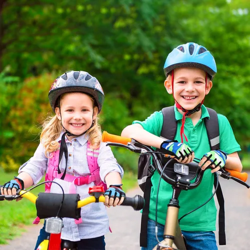 Miniatura 5 de 8 pares de guantes de medio dedo para niños, guantes de bicicleta sin dedos, transpirables, guantes cortos para niños, guantes antideslizantes