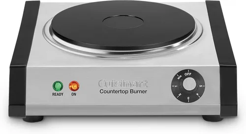 Miniatura 5 de Cuisinart Horno tostador de convección, acero inoxidable, TOB-260N1 y CB-30P1 de hierro fundido de una sola quemadora, acero inoxidable