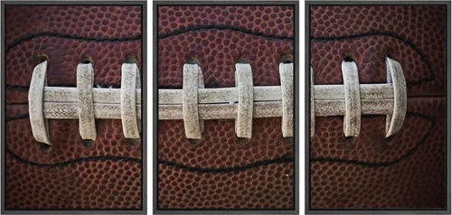 Miniatura 68 de wall26 Lienzo enmarcado para pared, juego de arte de primer plano, detalles de costuras de béisbol, atletas deportivos, fotografía, moderno