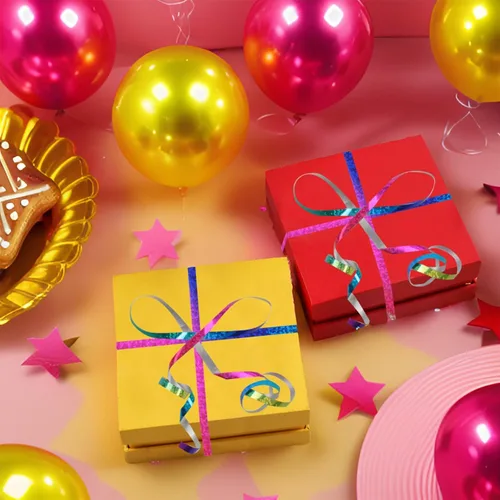 Miniatura 4 de Cinta de 500 yardas con purpurina arcoíris para globos, cinta metálica brillante para envolver regalos, cintas y lazos para regalos de Navidad, Año