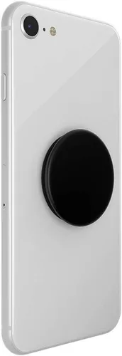 Miniatura 3 de Agarre para teléfono PopSockets con soporte expansible, agarre adhesivo - aluminio negro