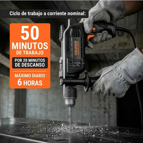 Miniatura 7 de Rotomartillo Industrial 1/2 '650 W