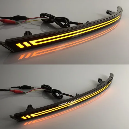 Miniatura 5 de Luz de freno LED para coche para BYD SONG PLUS 2020 2021 2022, LED Night DRL + luz de freno + señales de giro amarillas Streamer, Star Scan