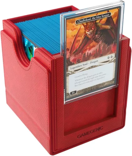Miniatura 2 de Gamegenic Sidekick Pro 100+ XL Convertible - Caja de mazo premium con almacenamiento seguro para tarjetas, estuche deslizante para tarjetas