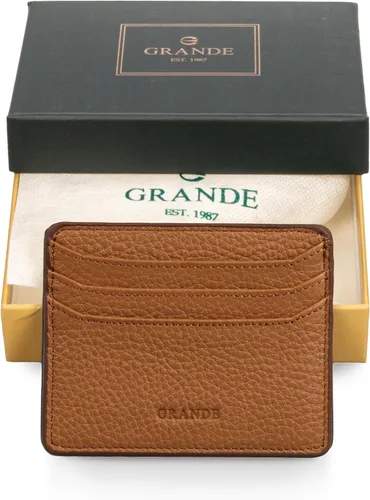 Miniatura 7 de Grande -3633 Estuches para tarjetas, Camello, Minimalista
