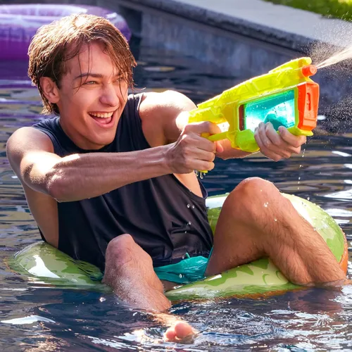 Miniatura 3 de Nerf Super Soaker Dunk-Fill+ Water Blaster Tanque de llenado instantáneo fácil, simplemente sumerge y vaya Tanque de 12.1 onzas líquidas
