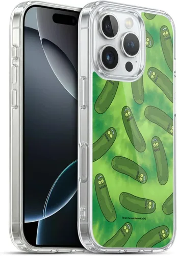 Miniatura 184 de Head Case Designs Funda de gel con licencia oficial de Rick and Morty Aliens Season 3 [protección de grado militar] compatible con Apple iPhone 12