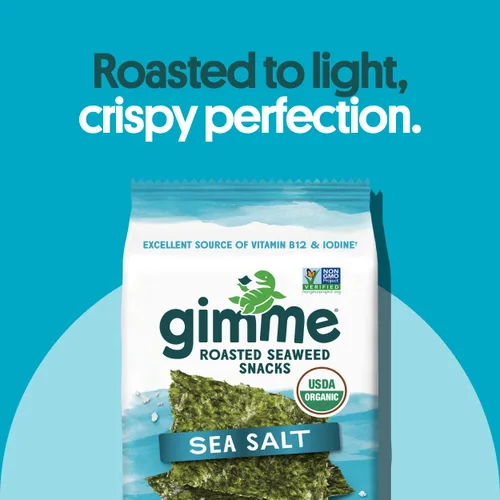 Miniatura 4 de Aperitivos de alga orgánica tostada de GimMe Health Foods