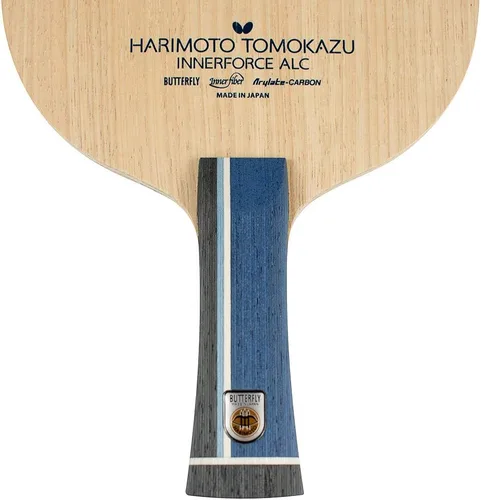 Miniatura 4 de Harimoto Innerforce ALC Blade - Hoja de tenis de mesa Butterfly - Hoja de fibra de carbono AL - Hoja de tenis de mesa profesional - Tipo de mango