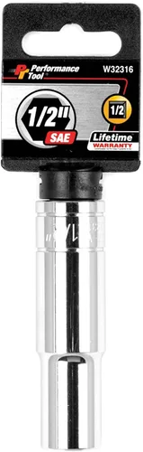 Miniatura 17 de Performance Tool W32028 1/2 Drive 6-Point Socket, 7/8