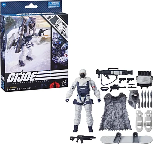 Miniatura 11 de G.I. Joe Serie Classified Snow Serpent, figuras de acción coleccionables de G.I. Joe de lujo, 93, figuras de acción de 6 pulgadas para niños