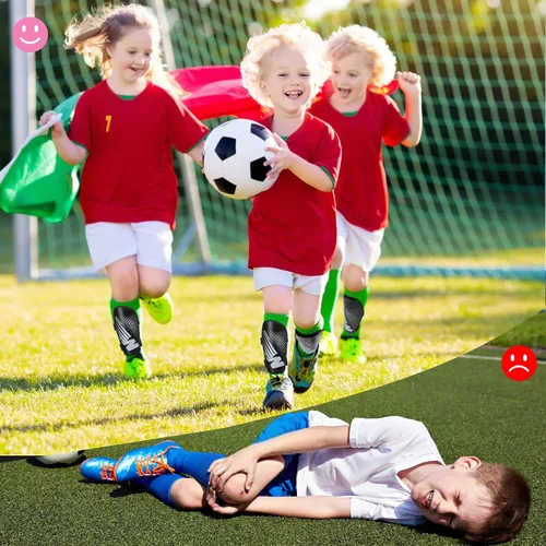 Miniatura 6 de Shin Guards Soccer Youth Kids - Shin Guard for Boys Girls Teenagers Toddler 2-18 Years Old - Football Shin Pads Protection Equipment with Adjustable