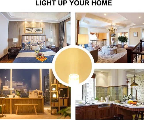 Miniatura 6 de G9 LED Bulb 4W, 40W G9 Halogen Bulb Replacement, Non-Dimmable Warm White 3000K G9 LED, 6-Pack