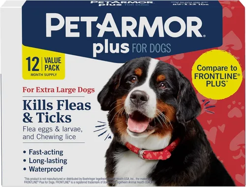 Miniatura 22 de petarmor Plus & de pulgas Tick Tratamiento para gatos, más de 1,5 kg, 3 ct