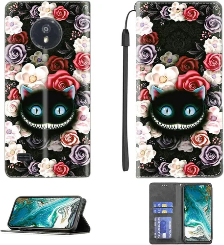Miniatura 391 de Funda para Moto One Zoom compatible con Motorola One Zoom Phone Case Flip Stand Cover Magnetic Close YHD