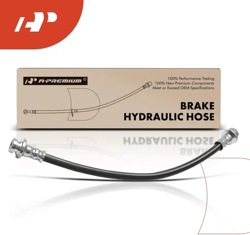 Miniatura 8 de A-Premium Manguera hidráulica de freno compatible con los modelos Nissan y Datsun - Juke 2011-2017, 720 1980-1982, 620 1978-1979 - Reemplazar #