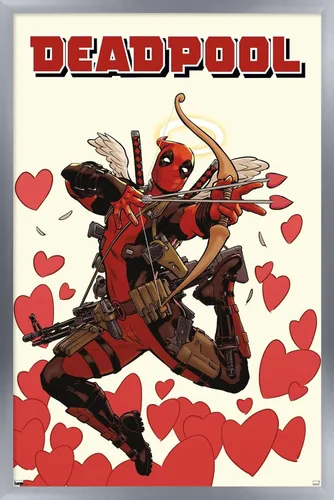 Miniatura 9 de Marvel Comics Deadpool - Póster de pared de Cupido, 22.4 pulgadas de largo x 14.7 pulgadas de ancho, versión premium sin marco