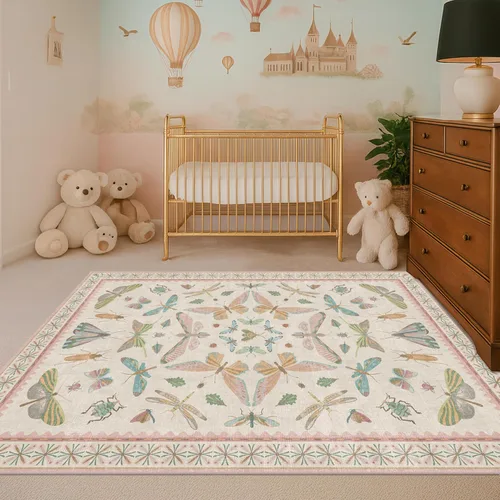 Miniatura 90 de Hazo Haus Alfombra de Baño Bohemia Lavable 2x3, Alfombras Pequeñas para Cocina, Tocador, Puerta Principal Entrada Interior, Antideslizante Pelo Bajo