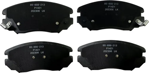 Miniatura 6 de Pastillas de freno de cerámica delanteras y traseras para Chevy Equinox y GMC Terrain 2010-2017, kit de remplazo de pastillas de freno de disco