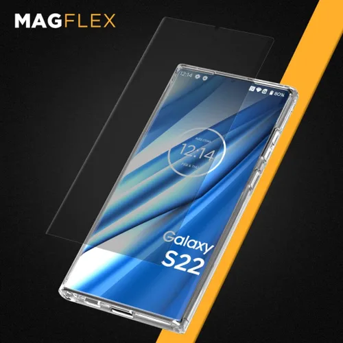 Miniatura 6 de MagFlex - Protector de pantalla para Samsung Galaxy S22 Ultra Matte (compatible con sensor de huellas dactilares), antirreflejos, flexible, a prueba