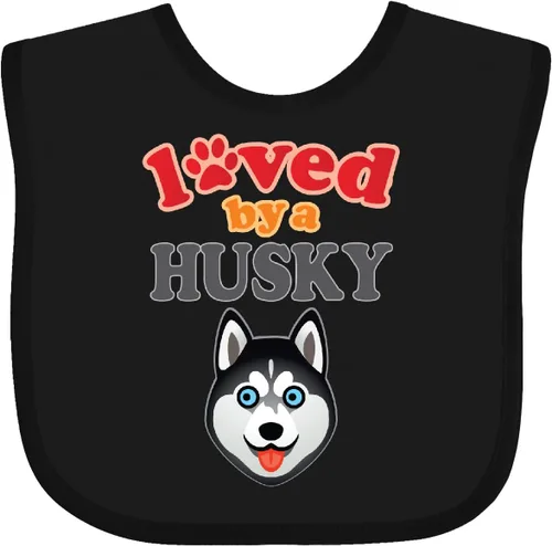 Miniatura 5 de inktastic Husky Dog Lover Baby Bib