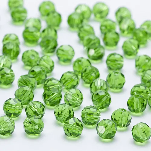 Miniatura 13 de 300 piezas de cuentas de cristal rondelle de 4 mm para hacer joyas, cuentas de cristal facetadas redondas de AB para joyería, cuentas espaciadoras