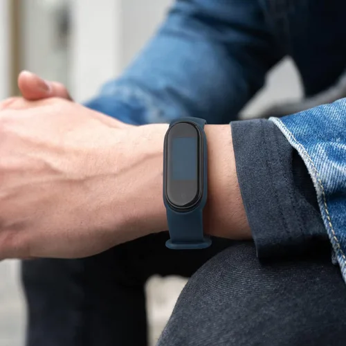 Miniatura 3 de Meliya Bandas para Amazfit Band 5 Correa de repuesto para mujeres y hombres, correa deportiva de silicona suave compatible con Amazfit Band 5