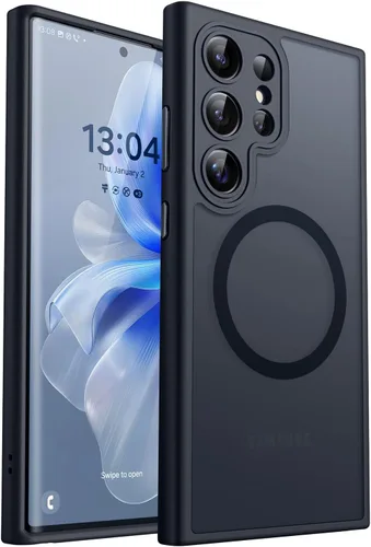 Miniatura 63 de CANSHN Funda diseñada para Samsung Galaxy A16-5G [protección completa de la cámara] [compatible con Magsafe] funda protectora trasera translúcida