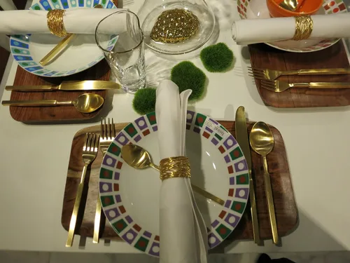 Miniatura 5 de Godinger Bandeja rectangular de madera para servir, regalo perfecto para las fiestas