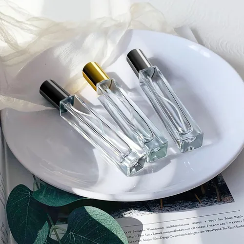 Miniatura 3 de Lil Ray Atomizador de perfume de 0.3 fl oz para hombres y mujeres. Botella de spray de vidrio recargable. Botella de fragancia portátil para viajes