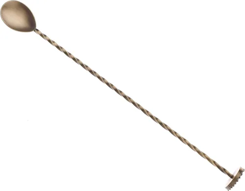 Miniatura 17 de Barfly Cuchara de barra de piña, extremo 13 1/4" (33.7 cm), acero inoxidable