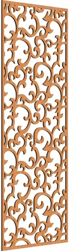Miniatura 17 de Wheatland Paneles de pared decorativos de madera con calado, 9 3/8 pulgadas de ancho x 24 3/8 pulgadas de alto x 1/4 de alto, nogal