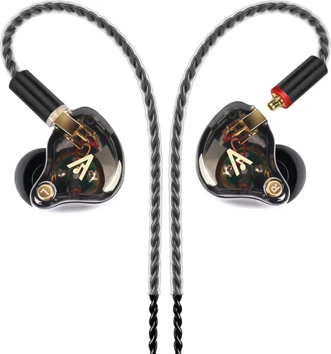 Vibes 202 - Auriculares con cable - Auriculares HiFi in Ear Monitor - Auriculares profesionales con aislamiento de ruido - Sonido claro, graves