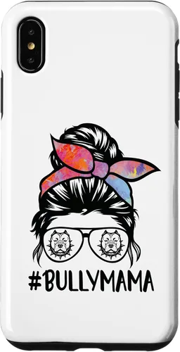 Miniatura 11 de American Bully Mom Messy Bun Hair Glasses, Bully Mama Case for iPhone 16