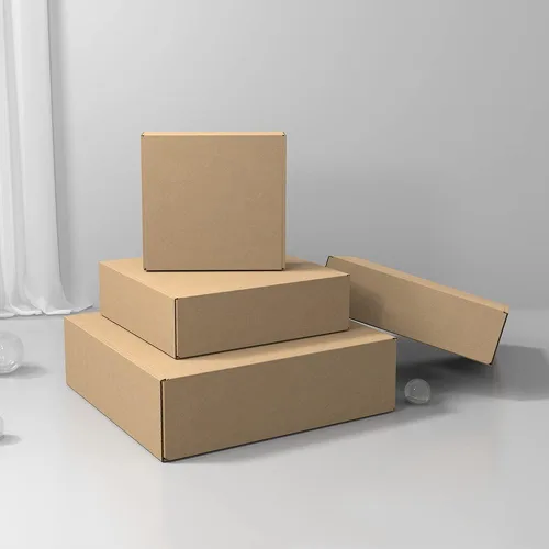 Miniatura 4 de Cajas de Envío de 7x6x3 pulgadas, Paquete de 25, Livejun Cajas de Cartón Corrugado Marrón Cajas de Envío para Embalaje de Pequeñas Empresas, Cajas