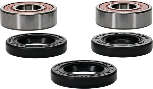 Pivot Works 25-1219-P Kit de rodamientos de rueda de alta calidad compatible con/reemplazo para BMW F650 GS/GS Dakar 2000-2014, F650GS 1999-2004,