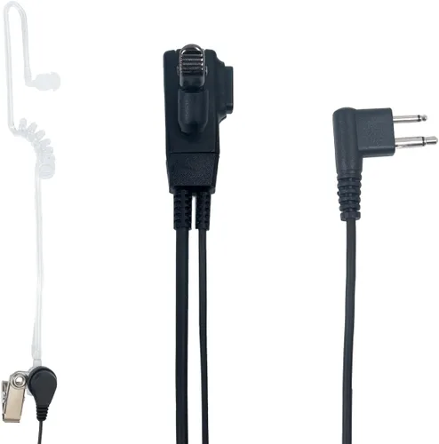 Miniatura 7 de Cp200d Auricular con micrófono PTT Walkie Talkie Tubo acústico Auricular para Motorola cls1110 cp200 cls1410 cp185 rdm2070d Radio de 2 vías, paquete