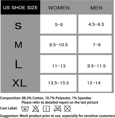 Miniatura 2 de CS CELERSPORT 6 pares de calcetines deportivos para correr al tobillo, calcetines deportivos de corte bajo para hombres y mujeres