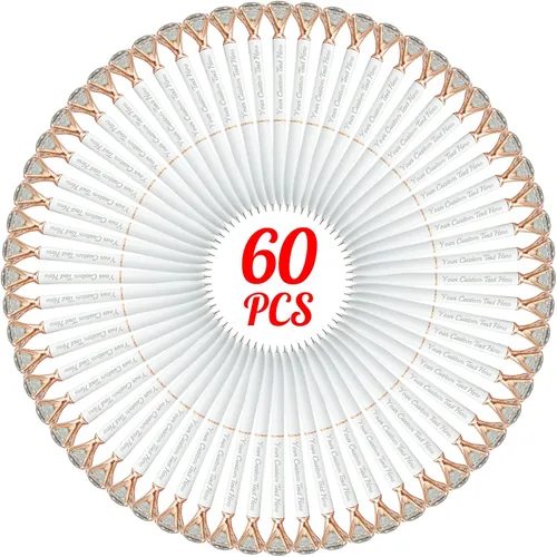 Miniatura 79 de 1 bolígrafo de diamante con cristal, bolígrafos personalizados a granel con grabado sin nombre, bolígrafos de diamante personalizados, lápiz óptico
