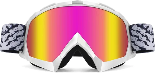 Miniatura 20 de Gafas de Motocicleta Motocross Dirt Bike Resistentes al Viento ATV A Prueba de Polvo Gafas de Carreras Resistentes a los Arañazos Gafas de Seguridad