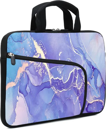 Miniatura 17 de Funda para portátil de 11.6" 12.2 pulgadas para Chromebook, Ultrabook, portátil, tableta de neopreno con asa para hombres y mujeres, dos bolsillos