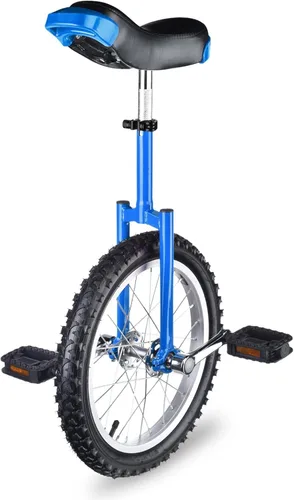 Miniatura 13 de AW Rueda de 16/18/20/24 pulgadas, asiento ajustable para exteriores, para adultos, niños, deportes al aire libre, ejercicio de fitness, para elegir