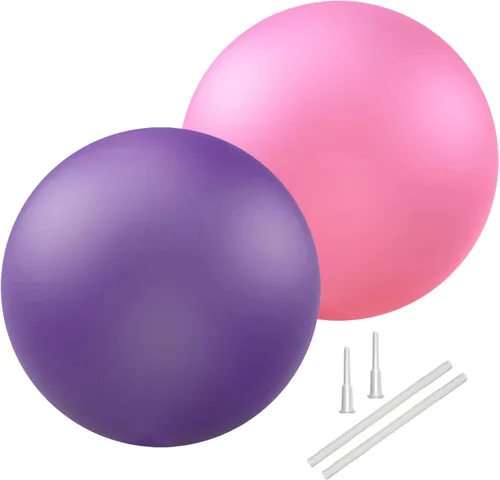 Miniatura 10 de PL-0003 Bola suave del ejercicio, silla de bola de yoga anti-estallido apoya 2200lbs PL-0003