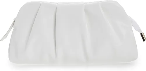 Miniatura 22 de CHARMING TAILOR Bolso tipo sobre elegante de cuero vegano suave con pliegues de PU para mujer