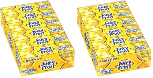 Miniatura 7 de Juicy Fruit Gum Goma de mascar original de burbujas, 5 unidades (paquete de 18)