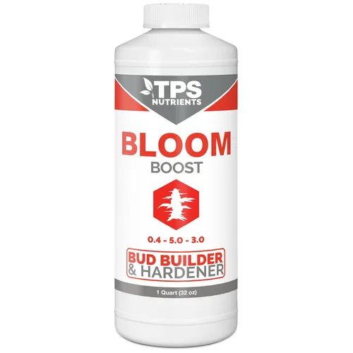 Bloom Bud Builder & Flower Hardener Nutrientes y suplemento para plantas, desencadena una floración rápida por TPS Nutrients, 1 cuarto de galón (32
