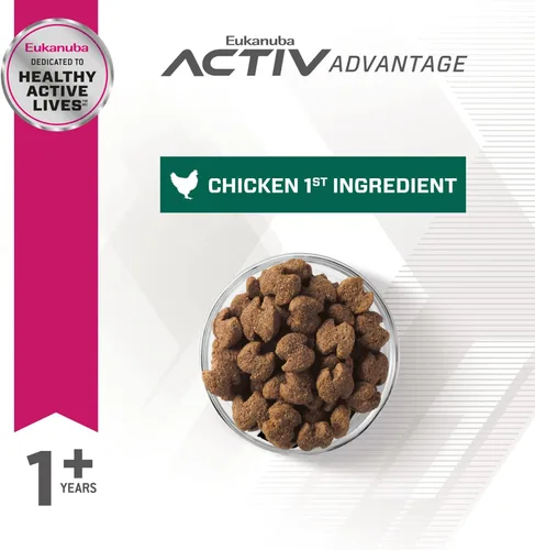 Miniatura 2 de Eukanuba Fit Body Weight Control - Alimento seco para perros adultos de raza grande, bolsa de 28 libras